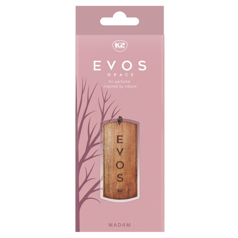 Drewniana Zawieszka Zapachowa K2 EVOS GRACE MADAM V043