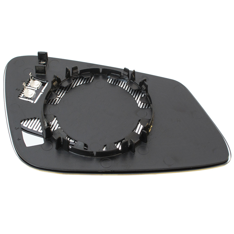 BMW 5 F10 / F11 2009- Mirror glass / mirror insert Heated BLUE Left