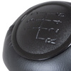 Mercedes Vito W639 03-10 Gear shift knob BLACK 6 Gears EKOLEATHER
