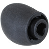 Renault Fluence 2009- Gear shift knob 6 Gears BLACK