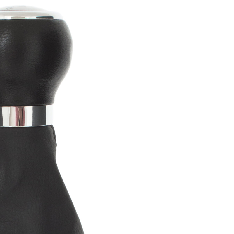 VW Passat CC 08-12 Gear shift knob SILVER + Lever Gaiter with frame CHROM 6 Gears