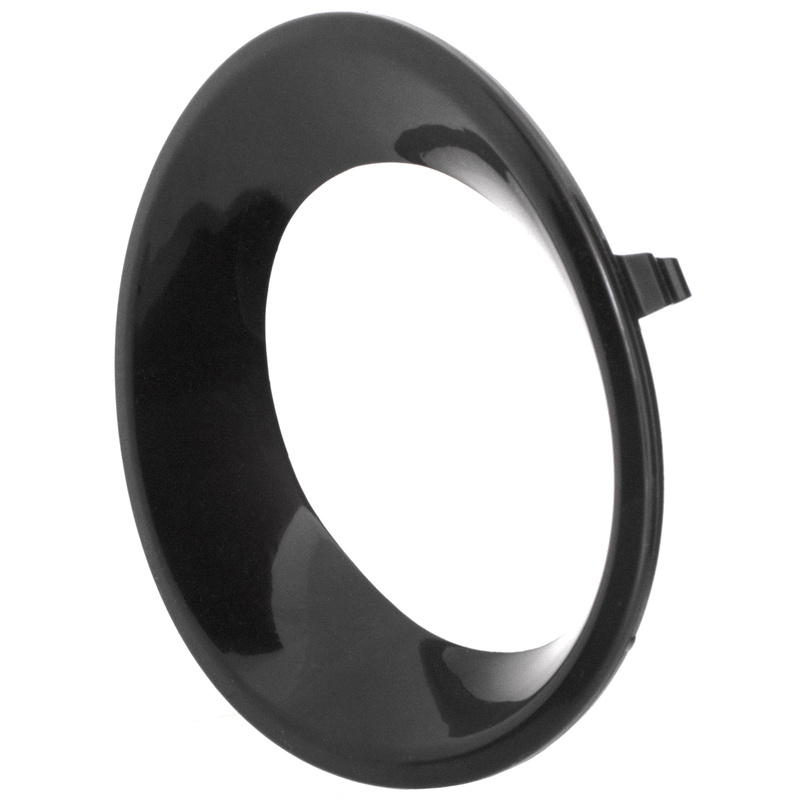 BMW X3 E83 06-10 CZARNY POŁYSK ramka halogenu lewa