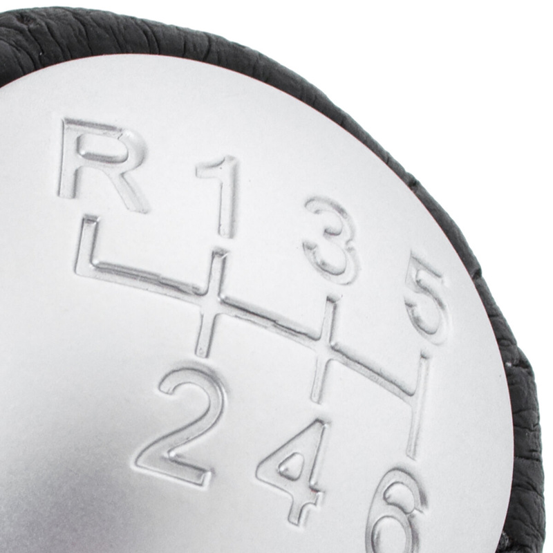 Alfa Romeo 147 00-10 gałka zmiany biegów CZARNA + SILVER 6 BIEGÓW