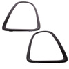 MINI R58 10-15 Osłona ramka lampy tylnej CZARNA Lewa + Prawa 2 szt. KPL
