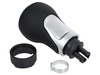 Audi A4 B7 04-07 Gear shift knob BLACK + CHROM 5 Gear
