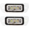 Mercedes W164 W251 X164 Licence plate light / lamp LED 2 pcs set