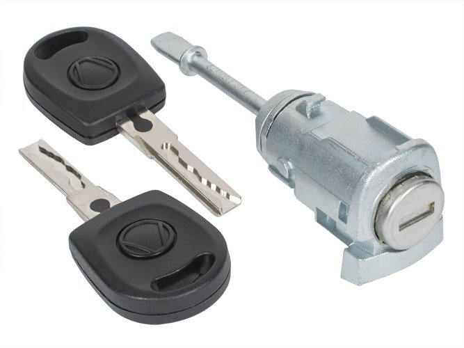 Seat Ibiza III 02-08 door lock / insert with keys front door Right