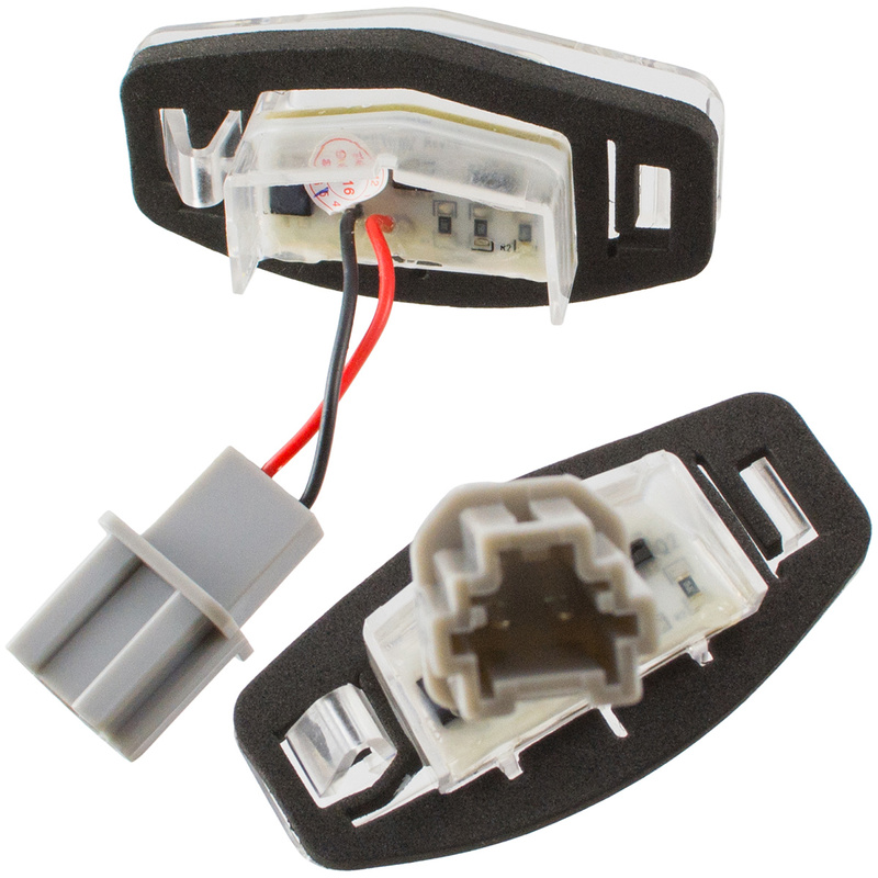 Honda Accord VII Civic VII VIII Licence plate light / lamp LED 2 pcs set