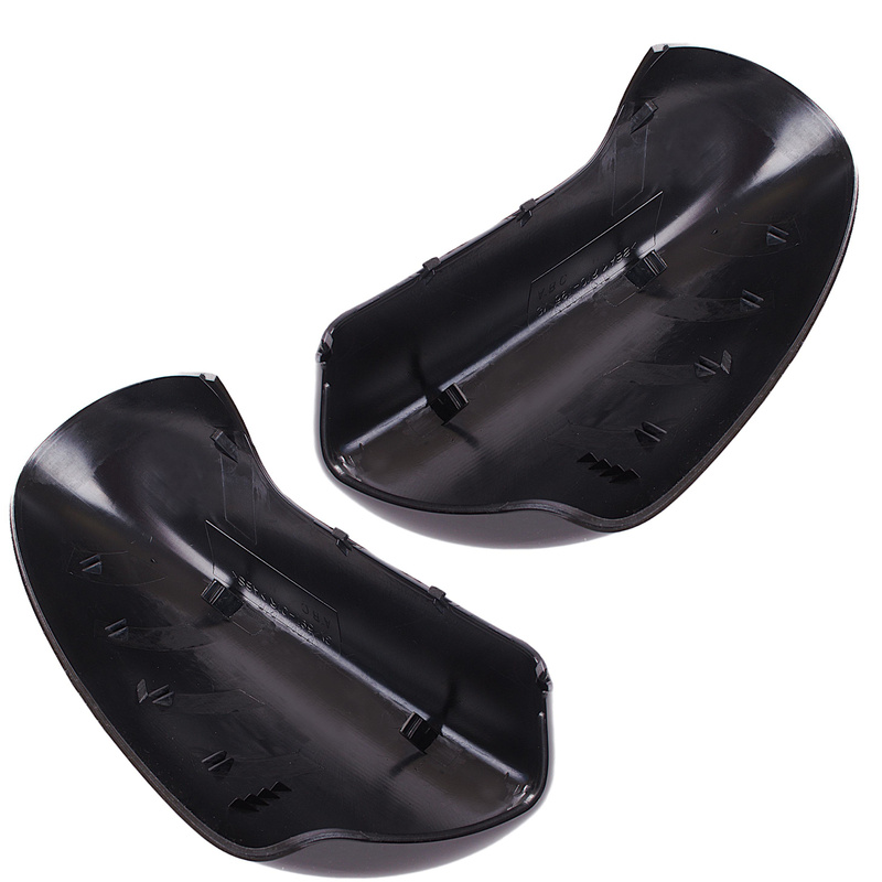 Nissan Qashqai I J10 07-14 obudowa lusterka zewnętrznego CZARNA lewa + prawa 2 szt. KPL