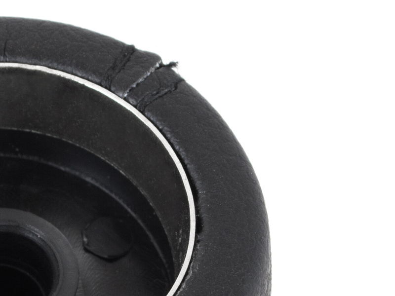 Alfa Romeo 147 00-10 Gear shift knob black + SILVER 6 speed