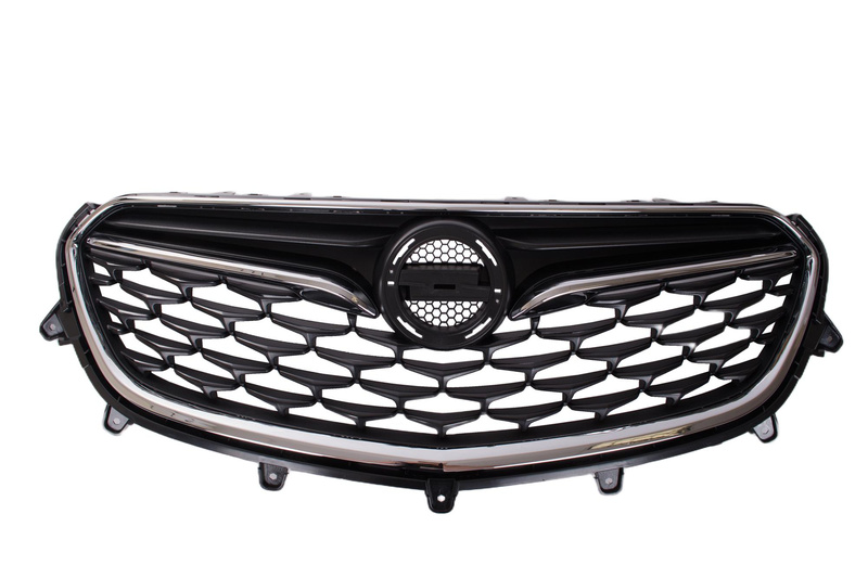 Opel Mokka 16-19 atrapa między reflektory (grill) CZARNA + CHROM