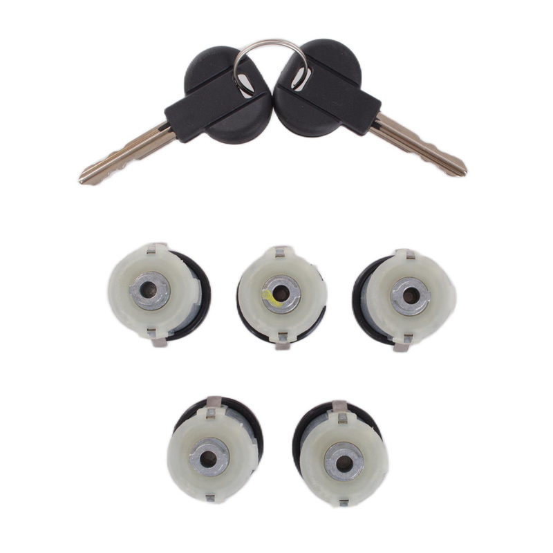 Fiat SCUDO 96-06 wkładki zamków drzwi 5 szt. KPL