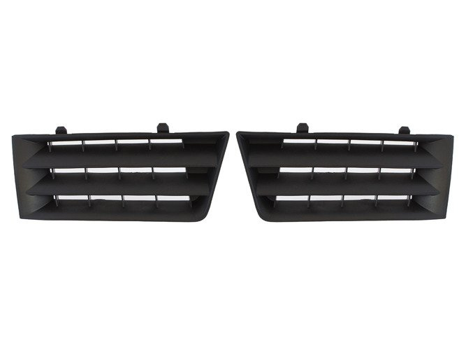 Renault Megane II 02-05 Front bumper ventilation grill Left + Right set
