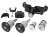 Ford Transit 2006- Lock inserts (door 2x + ignition+ bonnet / hood + fuel tank) 5pcs set