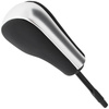 BMW 3 E90 E91 E92 E93 05-12 AUTOMATIC Gear shift knob black + SILVER - SHORT SELECTOR