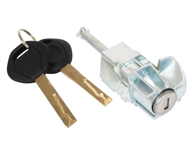 BMW 3 E46 1998- door lock / insert with keys front door Right