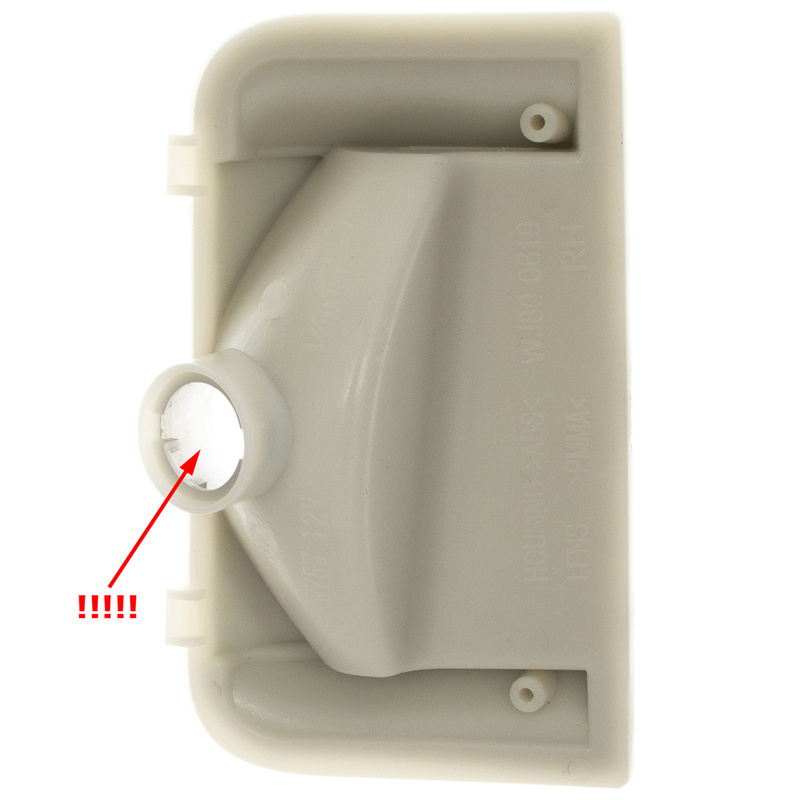 Peugeot Boxer 2006- Mirror indicator Right
