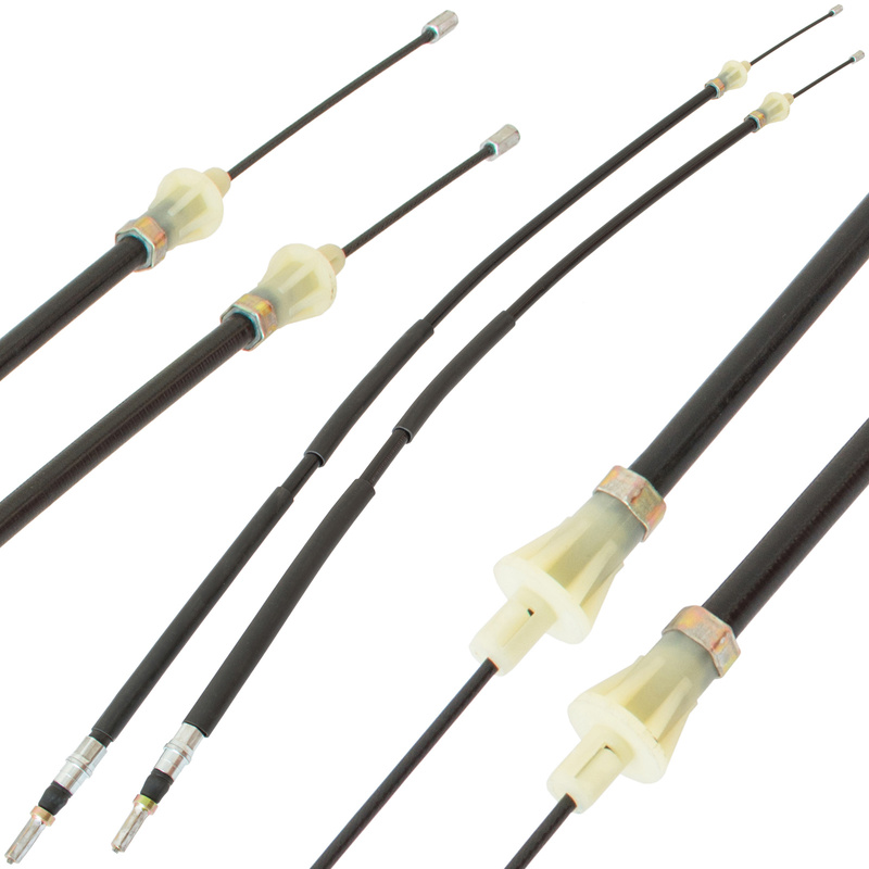 Renault Scenic II 2003- Electric handbrake cable 2 pcs set