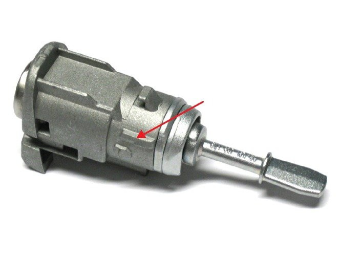 VW Golf IV 97-03 wkładka zamka przedniego prawa