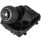 Audi A3 I 8L 96-03 Gear shift knob BLACK 6 Gears + Lever Gaiter BLACK