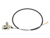 Ford Transit VI 00-06 Rear door lock Top + cable