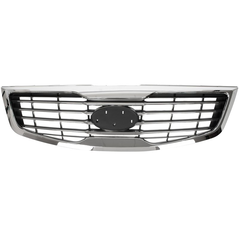 Kia Sportage III 10-15 atrapa między reflektory (grill) CZARNA + CHROM