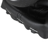 AUDI A3 8L 00-06 Gear / gearbox knob BLACK + SILVER RING + BLACK LID 6+R + Lever Gaiter WITH FRAME