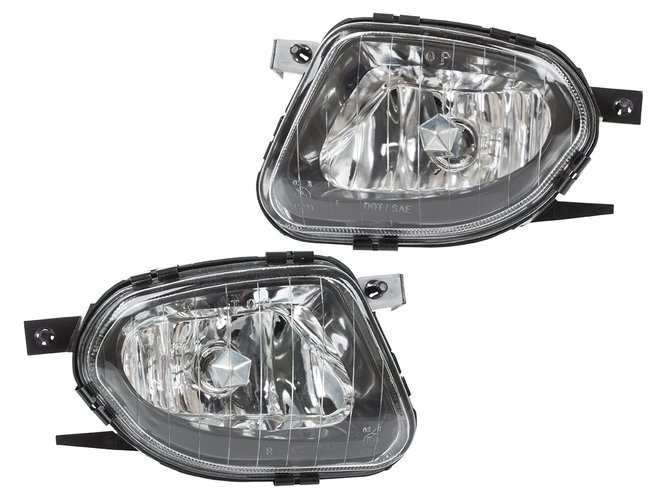 Mercedes W211 E-class 02-06 Fog lamp Left + Right 2 pcs set