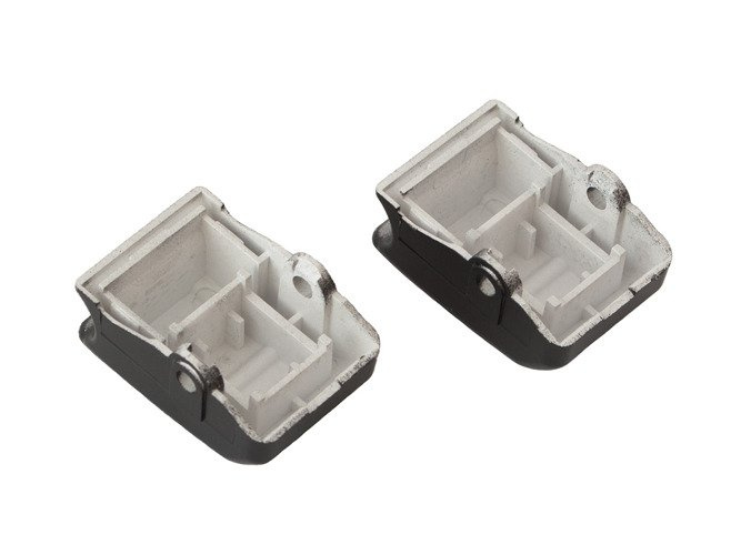 Range Rover Sport 05-13 nakładki przycisków przełącznika szyb 2 szt. kpl.