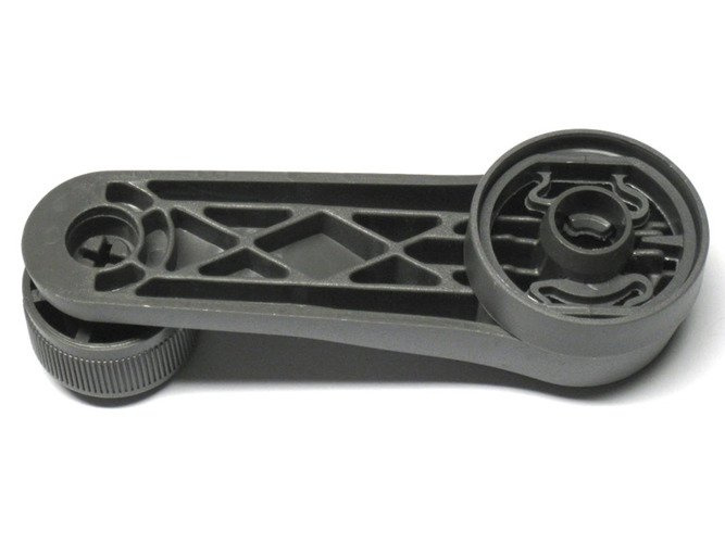 Skoda Fabia I 99-08 Winder handle / winder crank GREY