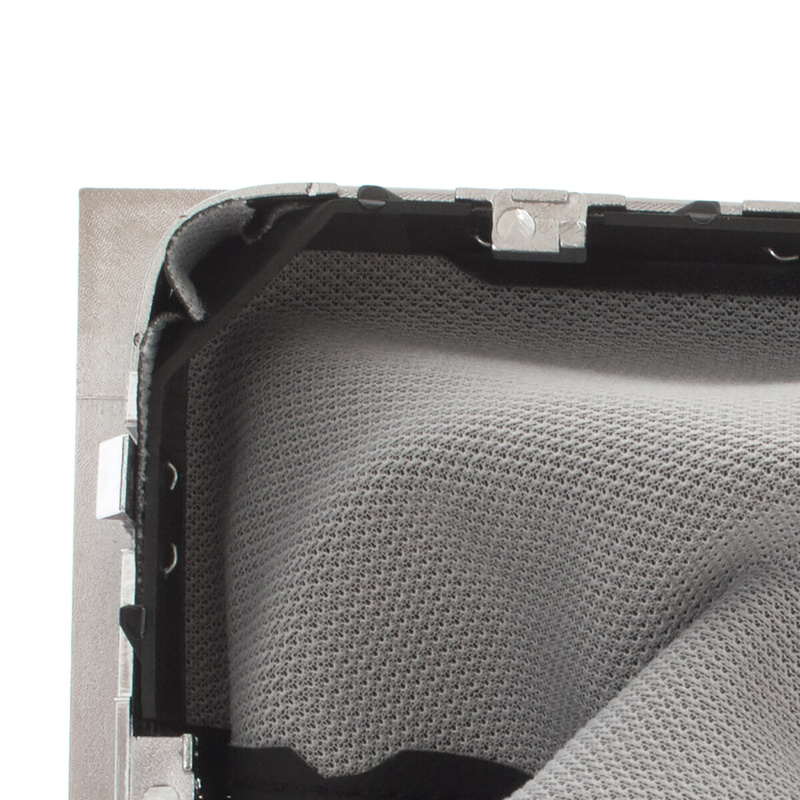 VW Passat CC 08-12 gałka zmiany biegów SILVER + mieszek z ramką CHROM 6 BIEGÓW