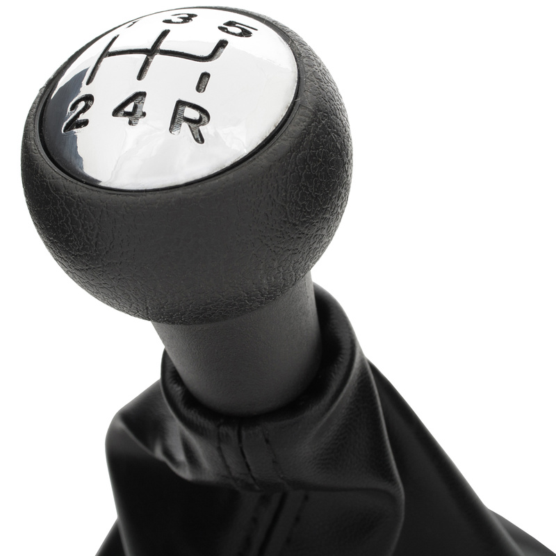 Peugeot 207 gałka zmiany biegów + MIESZEK + adapter / przejściówka dźwigni drążka gałki zmiany biegów 2 szt. KPL