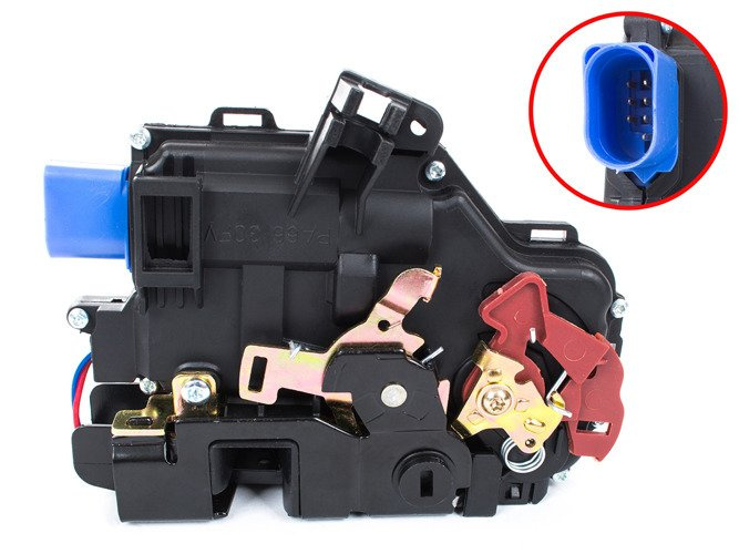 VW Golf V 03-09 siłownik centralnego zamka tylny prawy