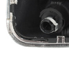 VW GOLF MK4 IV 98-05 Gear / gearbox knob BLACK + SILVER RING + CHROME LID 5+R + Lever Gaiter (12mm DIAMETER)