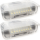 Porsche Cayenne Seat Alhambra Skoda Superb II interior door lamp BIAŁE LED 2 pieces. set.