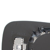 VW Sharan 95-98 Mirror glass / mirror insert Heated Left