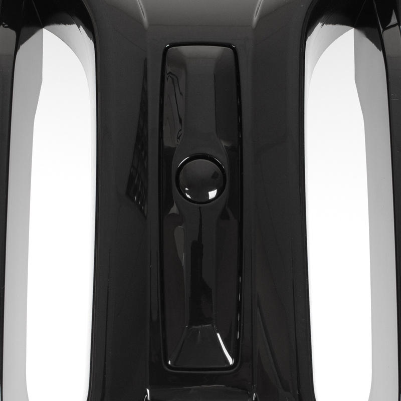 BMW X3 G01 FL 2021- atrapa między reflektory (nerki) BLACK GLOSSY DOUBLE BAR + ZAŚLEPKA