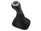 Vauxhall / Opel Corsa D 2006- Gear shift knob BLACK + Lever Gaiter 6 Gears