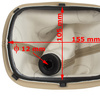 VW Passat B5 96-00 Gear shift knob + Lever Gaiter BEIGE