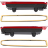 VW Multivan V 03-15 lampa tylna STOP LEWA + PRAWA LED 2 szt KPL