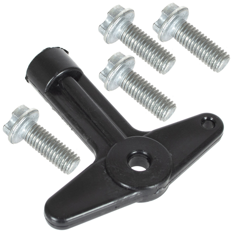 Renault Clio II III Laguna II Megane I II Modus Scenic II Hubcap wrench + 4 screws set Standard version 28mm