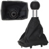 Audi A4 B6 00-04 Gear shift knob BLACK + Lever Gaiter BLACK S-Line