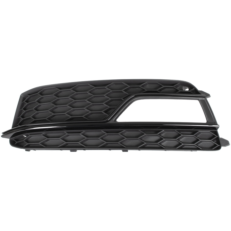 Audi A5 8T S-LINE FL 11-16 Z HALOGENAMI atrapka kratka w zderzak przedni CZARNA lewa