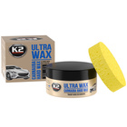 Wosk twardy Carnauba z gąbką do lakieru K2 ULTRA WAX 250g K073
