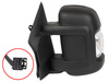 Fiat Ducato 2006- wing mirror manual Left