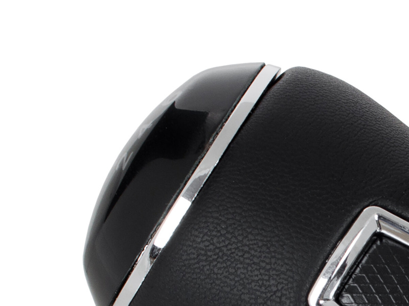 VW Passat B6 06-11 Gear shift knob BLACK LEATHER 6 Gears