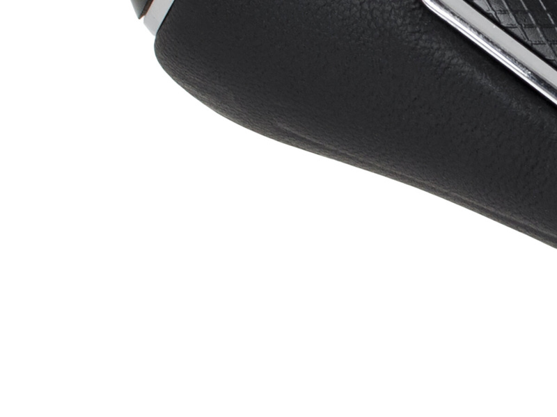 VW Passat B6 06-11 Gear shift knob BLACK LEATHER 6 Gears