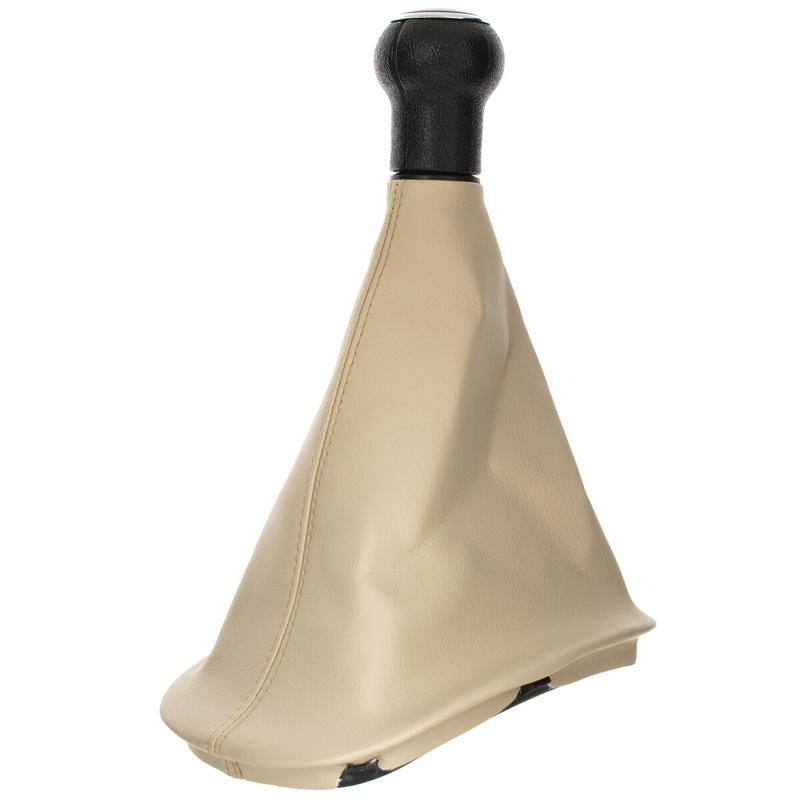 VW Passat B5 96-00 Gear shift knob + Lever Gaiter BEIGE