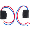 VW Touran 10-15 przycisk (mikrostyk) zamka drzwi przednich lewych + prawych 2 szt. KPL