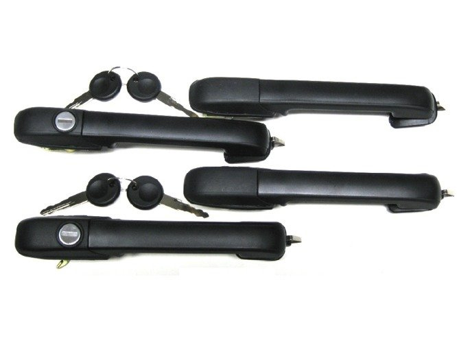 VW Jetta A2 84-91 handles 4 pcs set TUNING style Golf III with keys